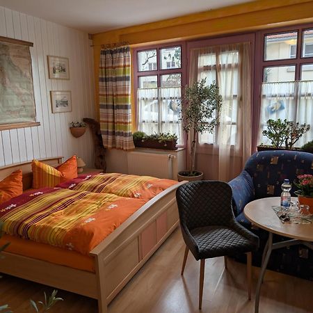 Gaestehaus Locanda Al Castello Stolpen Bagian luar foto