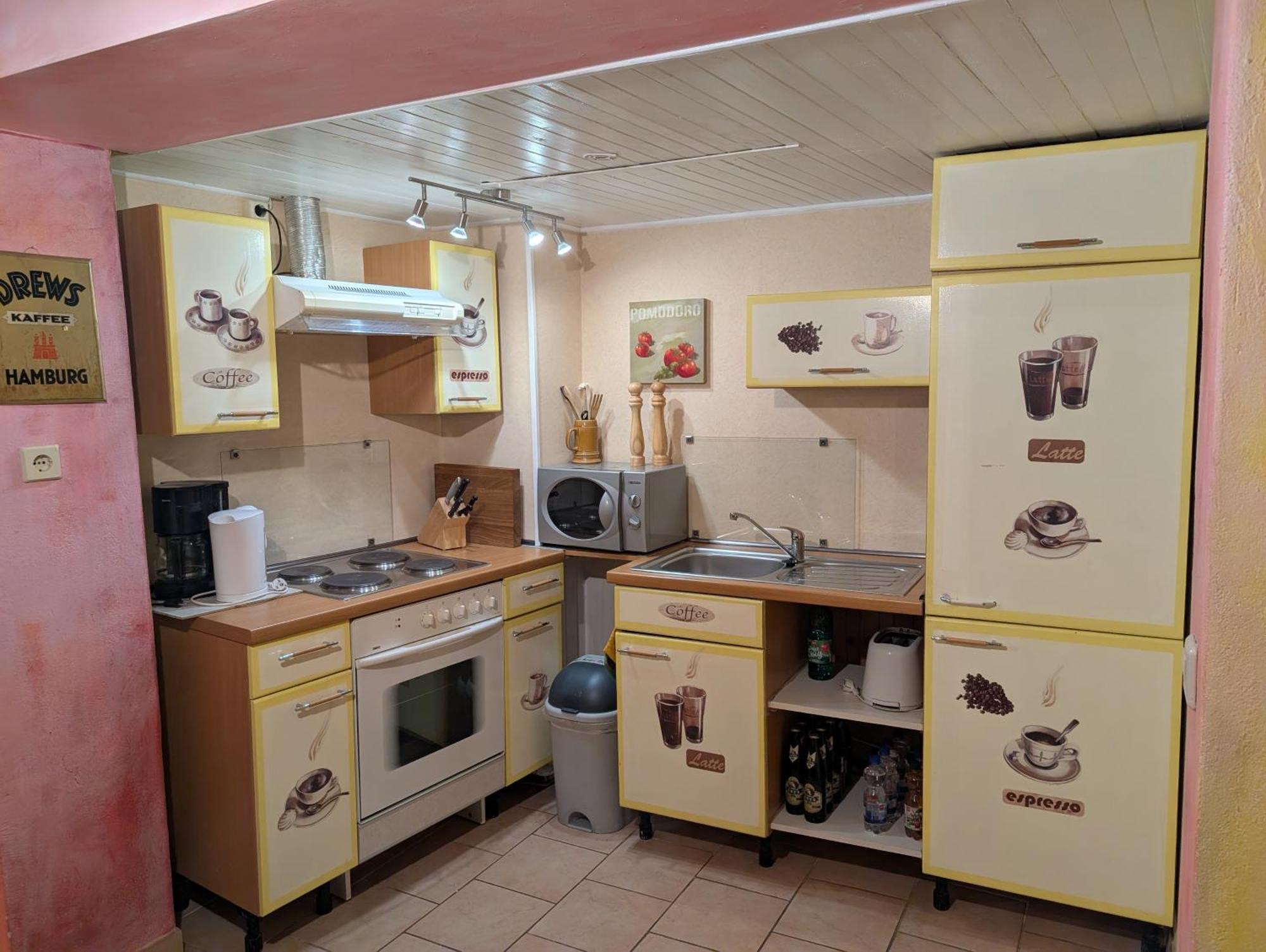 Gaestehaus Locanda Al Castello Stolpen Bagian luar foto